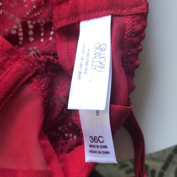 Lacey Red Everyday Bra - Picture 3 of 3